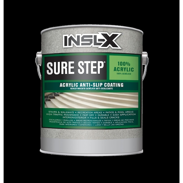 InslX By Benjamin Moore InslX Sure Step Flat Gray Pearl WaterBased